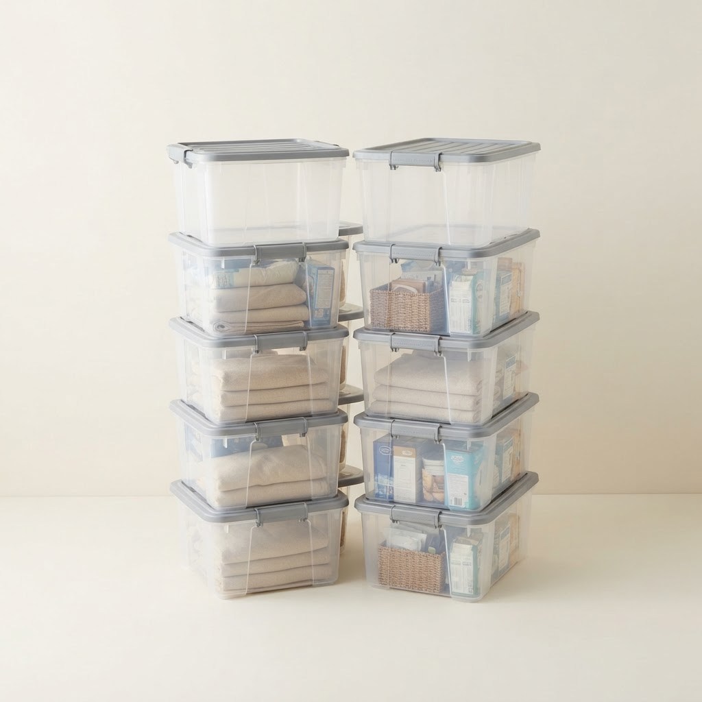 Plastic Storage Tubs